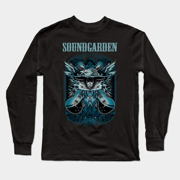 SOUND GARDEN BAND Long Sleeve T-Shirt by Pastel Dream Nostalgia